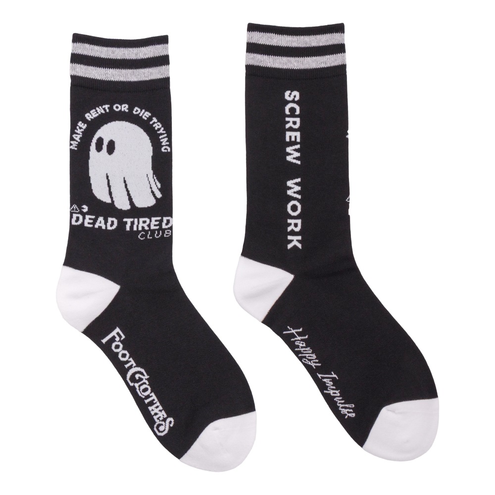 Footclothes - Dead Tired Sokken - Zwart